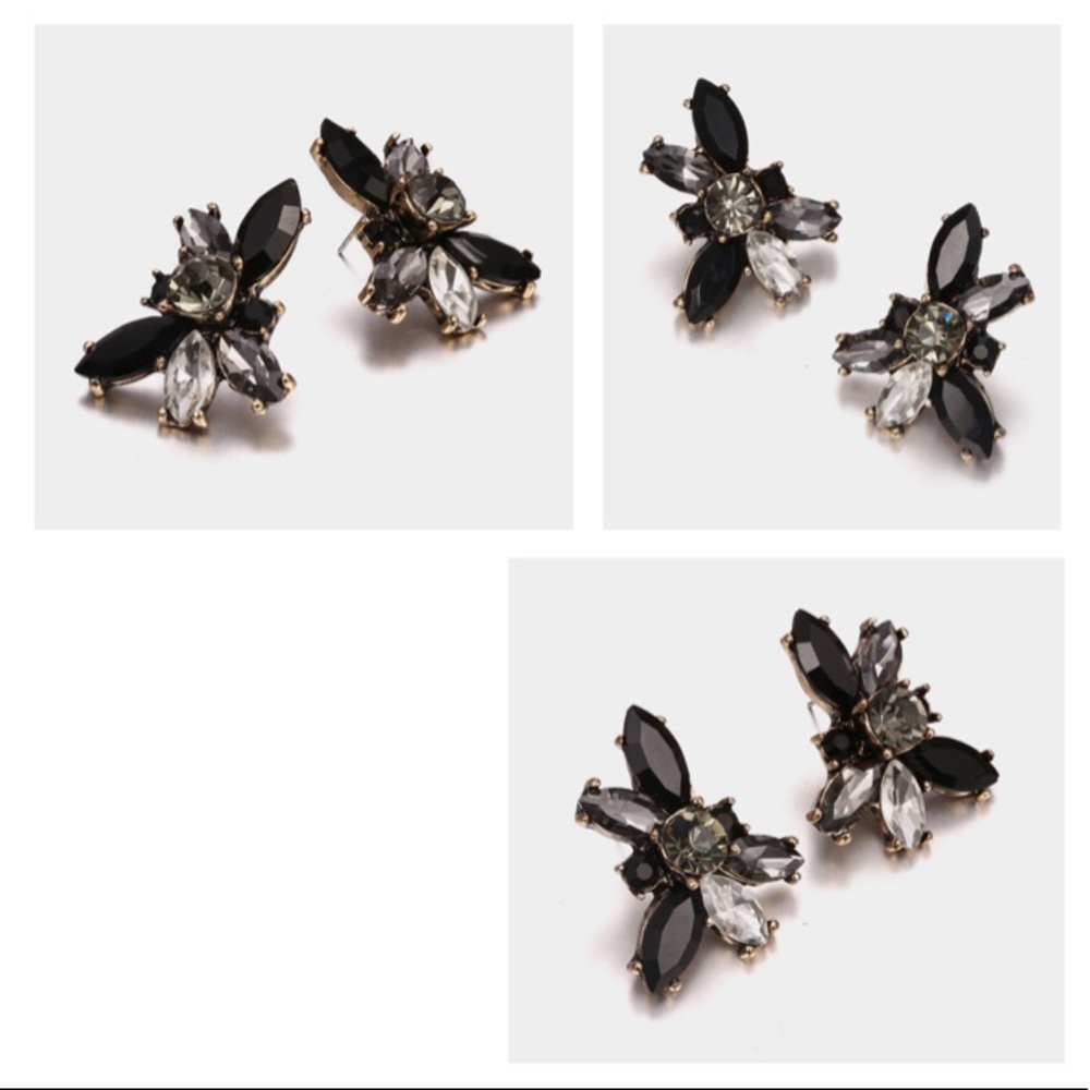 🆕 DANICA Crystal Statement Earrings - Picture 8 of 8